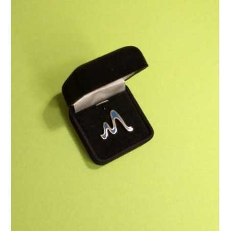 Gepersonaliseerde manchetknopen, stropdasclip en reversspeldset in elegante geschenkdoos