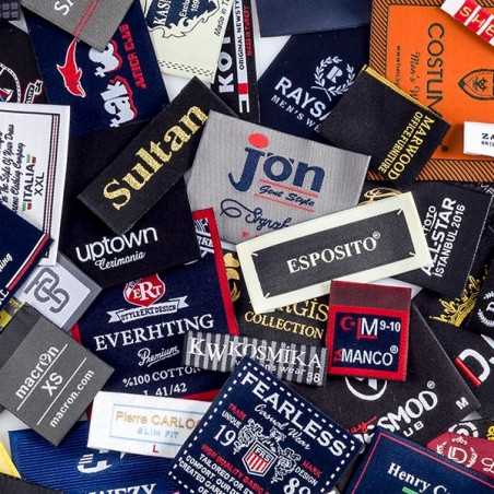 Custom  labels in irregular shape