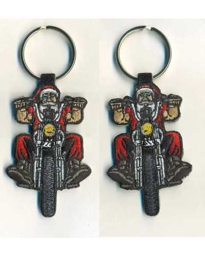 Embroidered keychain