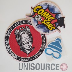 Embroidery badges, custom made, plus
