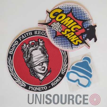 Geborduurde badges, patches of emblemen, op maat gemaakt, plus