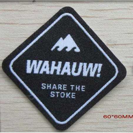 copy of Woven badges, emblems or patches, 100% custom made, plus