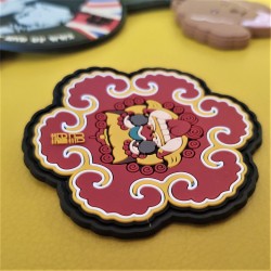 copy of Rubber/PVC badges, custom made, plus