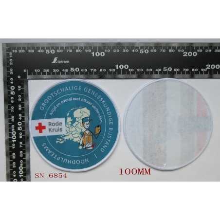 Glow-in-dark, reflecterende en metalen badges, op maat gemaakt