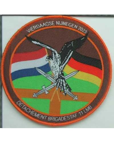 Geweven militaire badges, op maat gemaakt