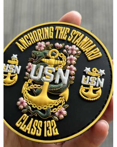 Op maat gemaakt PVC- en rubberbadges – effen of verlopende kleuren, 2D- of 3D-reliëf