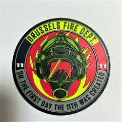 Militairy Rubber/PVC badges, custom made