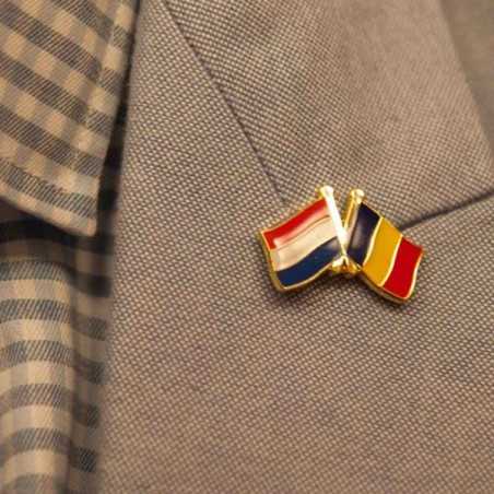 Gekruiste Vlaggen Pins - Vriendschapsvlag Speldjes Voor Internationale Relaties